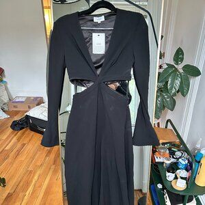 A.L.C.  Issa Cutout Long-Sleeve Gown (NWT)